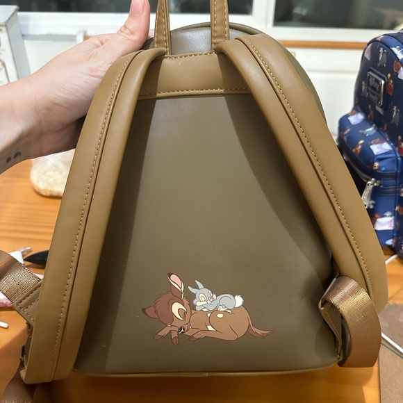 Bambi peeking loungefly backpack - Picture 2 of 2